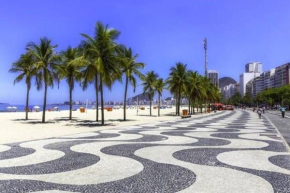Copacabana Lindo Ar Condicionado WiFi Lado metro, comércio e Próximo Praia